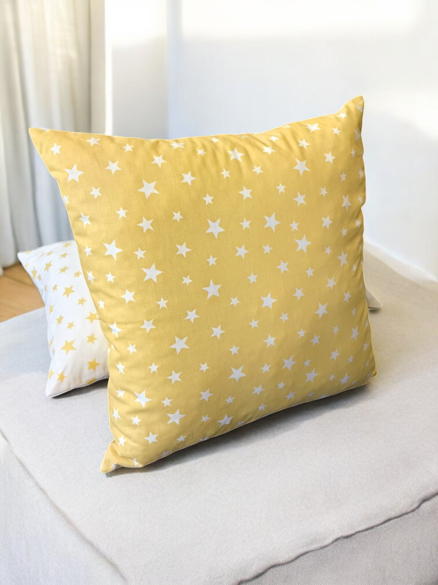 Custom Cotton Pillow Cover - Any Size Throw, Lumbar, and Cushion Covers, Colorful Decorative Pillow Cases