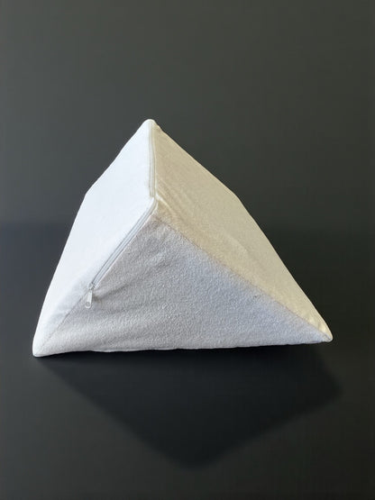 Waterproof Wedge Pillow Cover - Leg Support & Side Sleeper Pillow Case in Water Proof Fabric