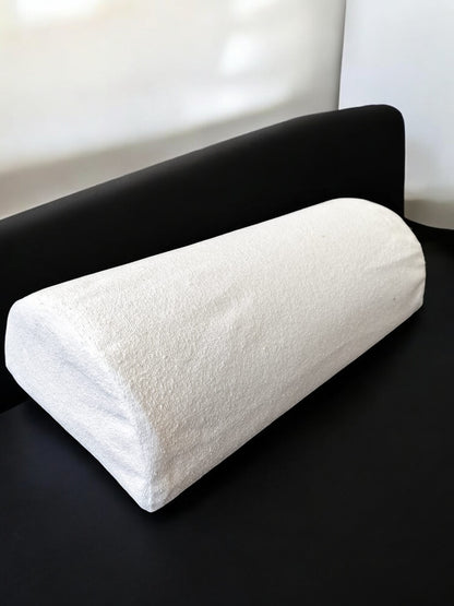 Custom Waterproof Half Moon Pillow Cover - Semi-Round Leg & Knee Support Bolster Case