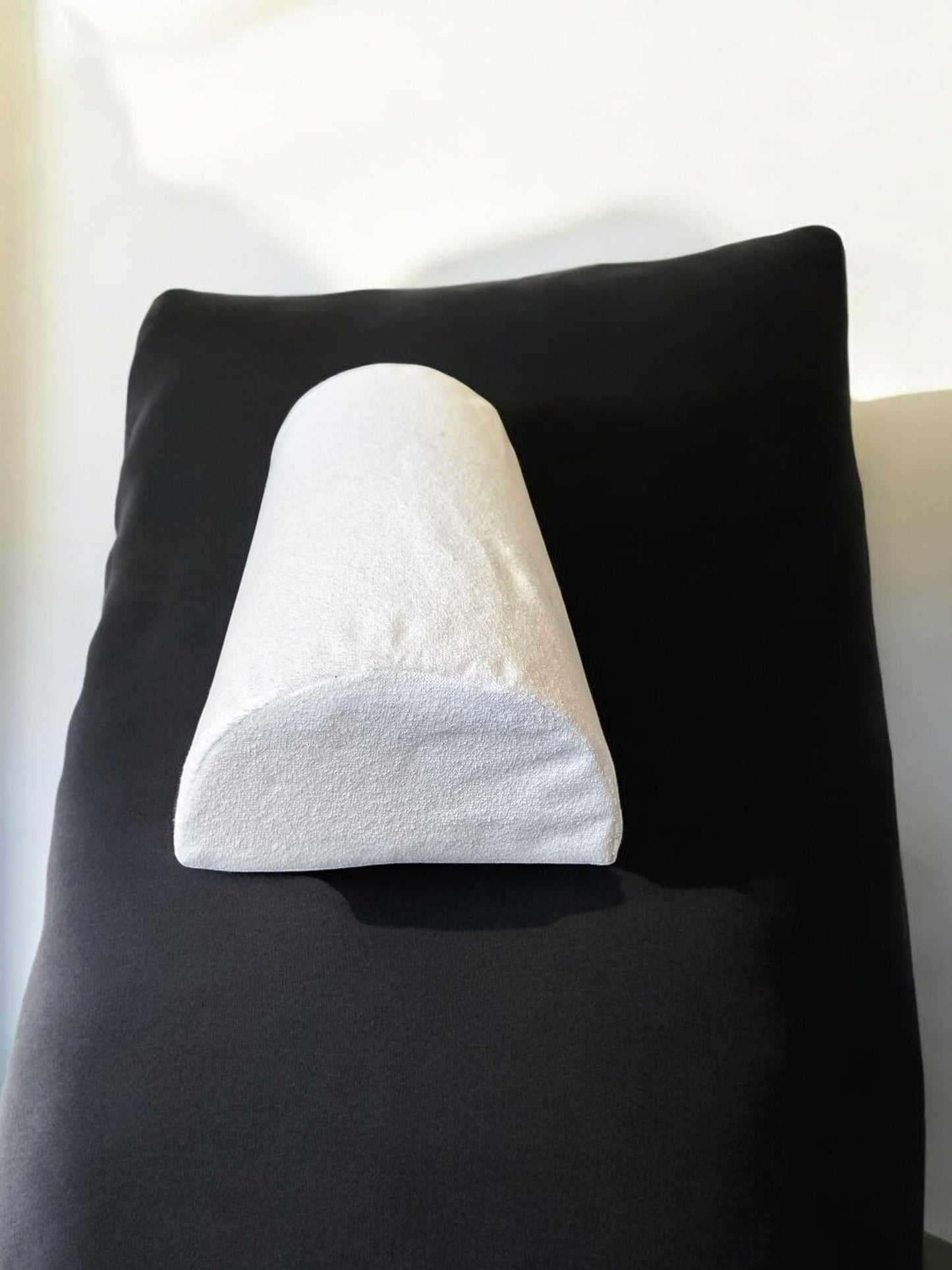 Custom Waterproof Half Moon Pillow Cover - Semi-Round Leg & Knee Support Bolster Case