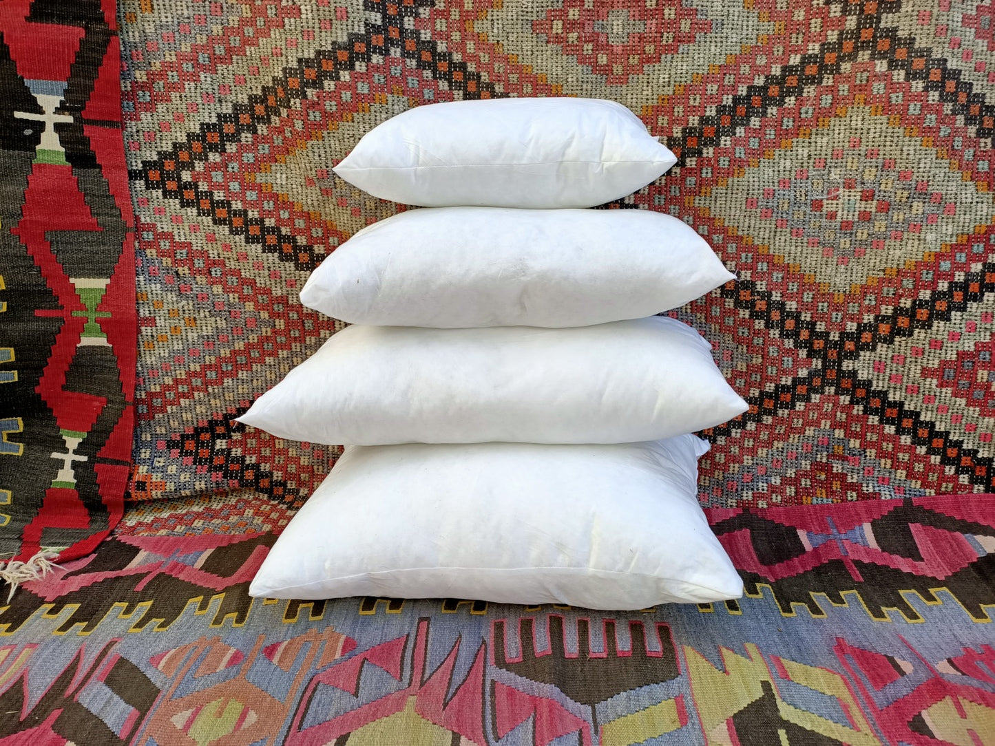 Custom Size Pillow Inserts - Any Width & Length, Lumbar, Rectangle, and Square Pillow Fillers