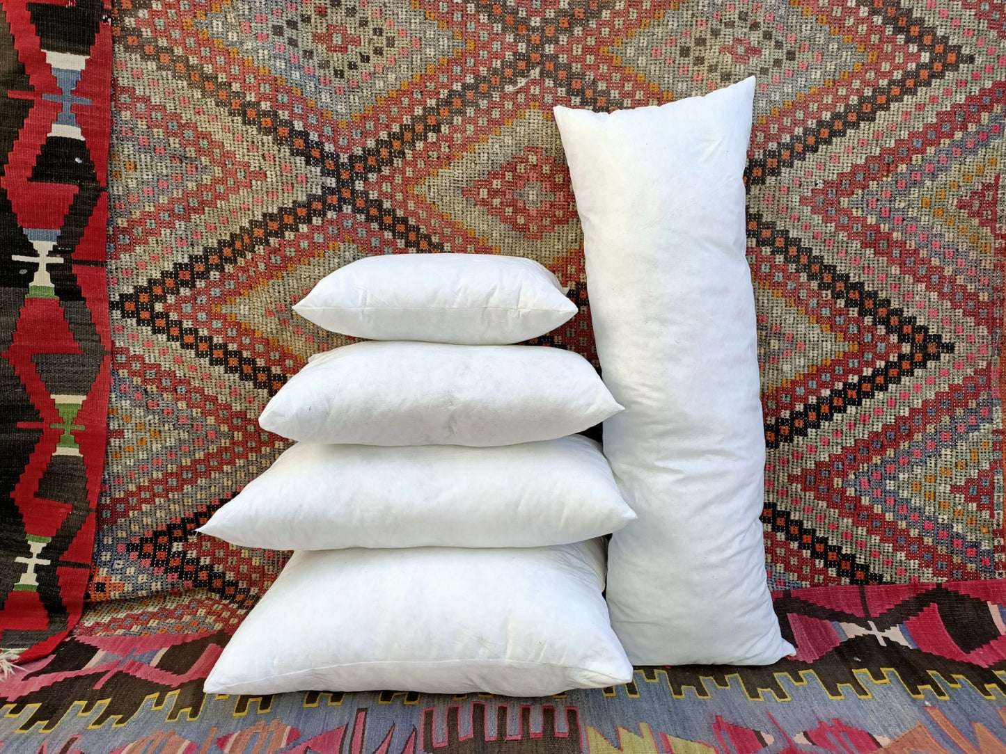 Custom Size Pillow Inserts - Any Width & Length, Lumbar, Rectangle, and Square Pillow Fillers