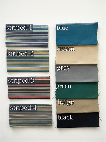 Waterproof Bench Cushion Cover - Bay Window & Floor Cushion in Waterproof Fabric (Cushion Cover Only)